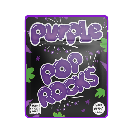PURPLE POP ROCKS BAGS